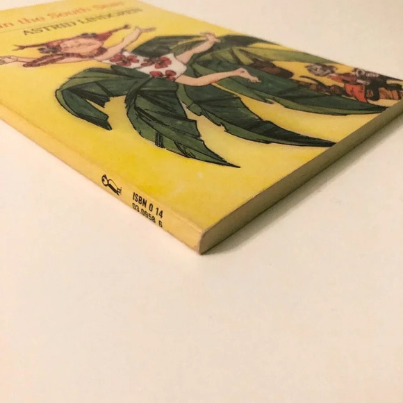 Vintage 1979 Pippi In The South Seas By Astrid  Lindgren A Puffin Book - Picture 4 of 14